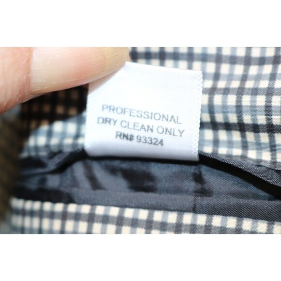 Saddlebred Men's Black Corduroy Blazer-Size 44R-Nice-Two Button-Business - Picture 8 of 16